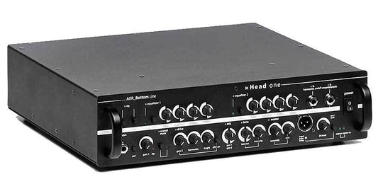 AER Head One Electric Bass Amplifier Head 275 Watt, Class D, 2-Channel, Tube Emulation, Lightweight, Dynamic Control, 6 kg