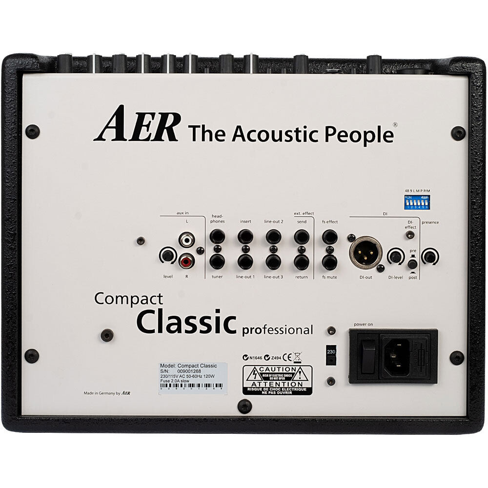 AER Compact Classic Pro Acoustic Instrument Amplifier 60 Watt — view 3