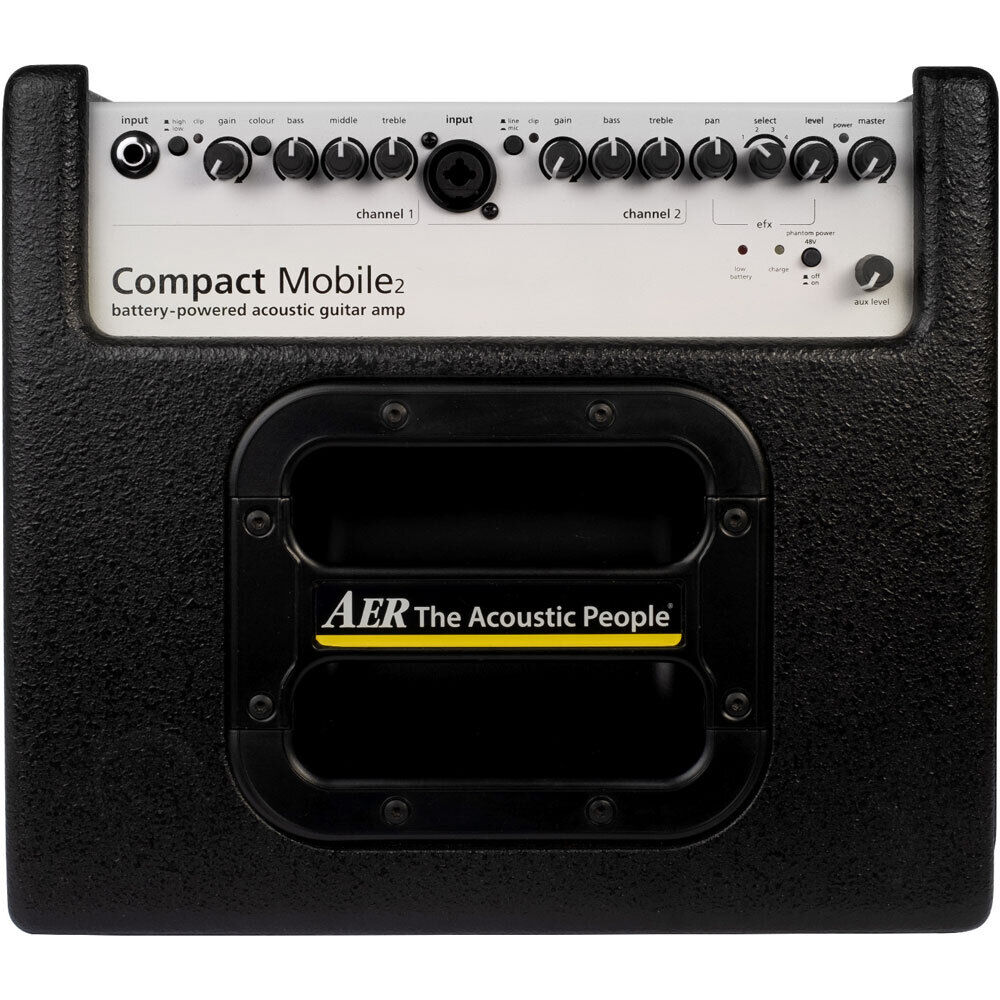AER Compact Mobile 2 Battery Powered Acoustic Instrument Amplifier 60 Watt — view 2