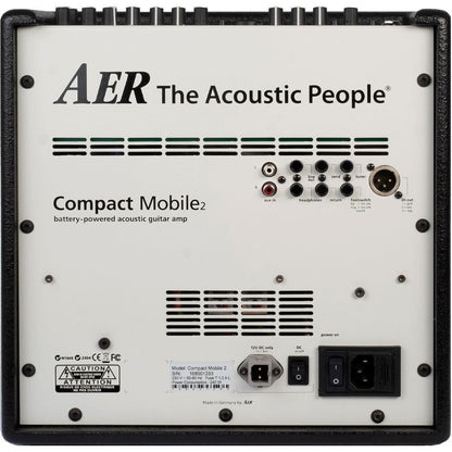 AER Compact Mobile 2 Battery Powered Acoustic Instrument Amplifier 60 Watt — view 3