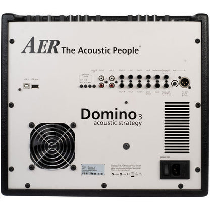 AER Domino 3 Acoustic Instrument Amplifier 2 x 100 Watt with Effects and Equalizer — view 3