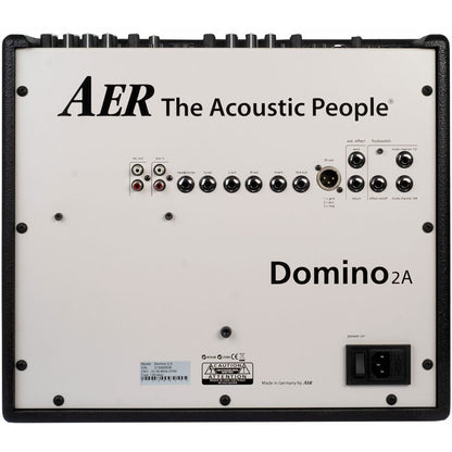AER Domino 2A Acoustic Instrument Amplifier 2 x 60 Watt Multi-Channel with 16 Effects and 3 Band EQ for Bigger Stages — view 3