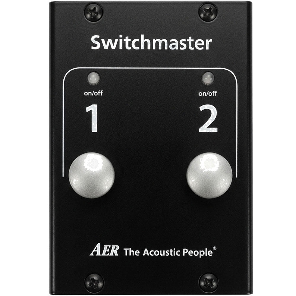 AER Switchmaster III Multi-Function Footswitch for AER Acoustic Guitar Amplifiers