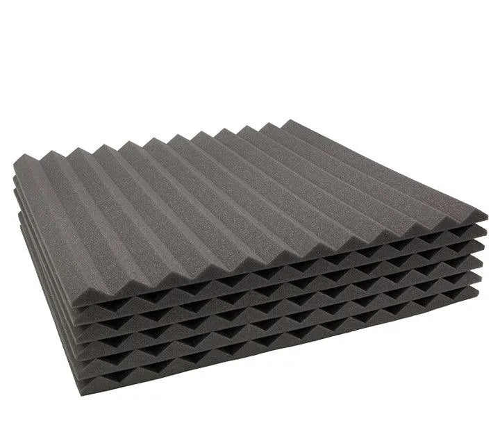 SoundArt Acoustic Foam Wedge Charcoal 60cm x 60cm x 2.5cm — view 2