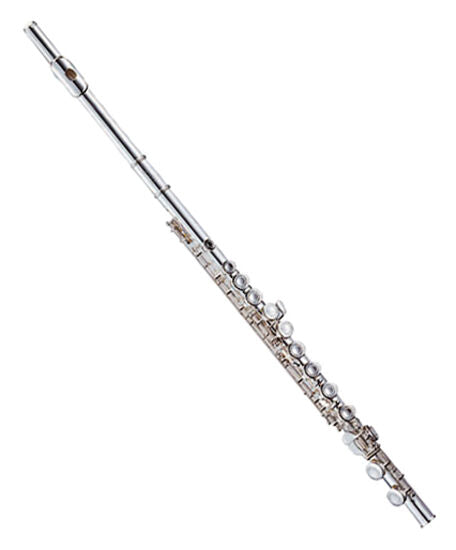 J.Michael FL300S Flute in C with Silver Plated Finish and Wooden Carrying Case