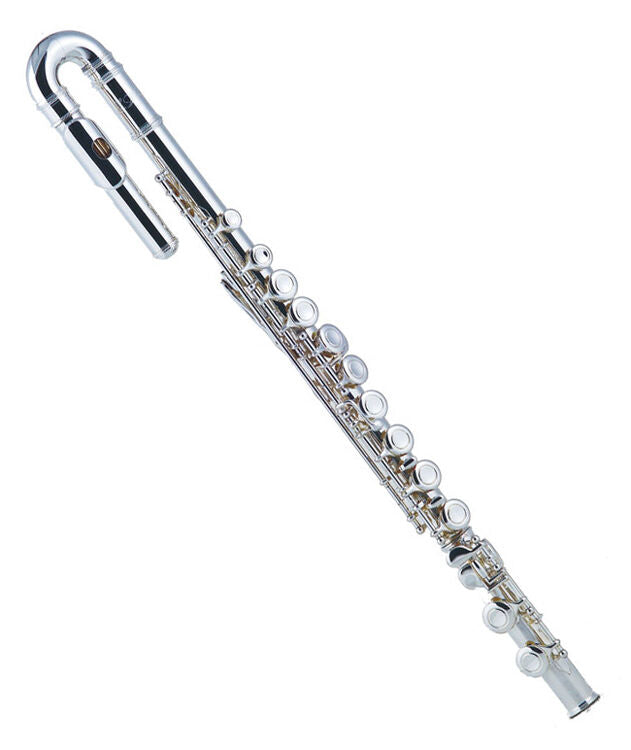 J.Michael FLU450S Flute (C) with 2 Head Joints and Silver Plated Finish
