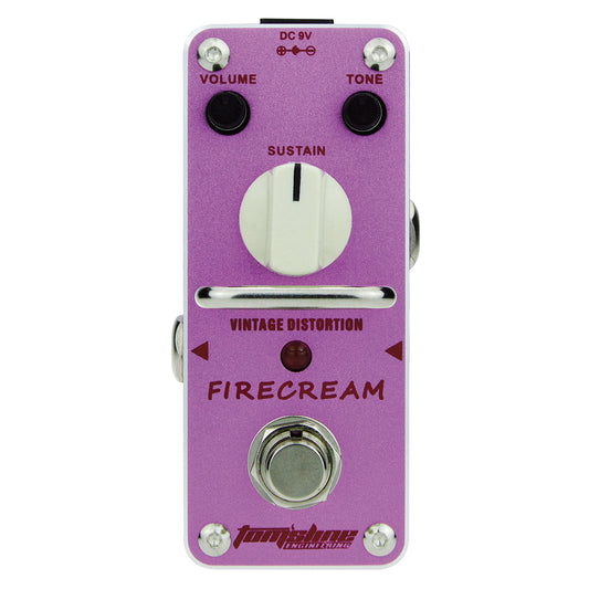 Toms Line AFM-3 Fire Cream Mini Fuzz Pedal