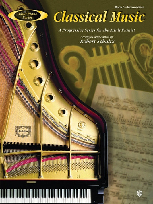 Adult Piano Series Classical Music Book 3 Inter
