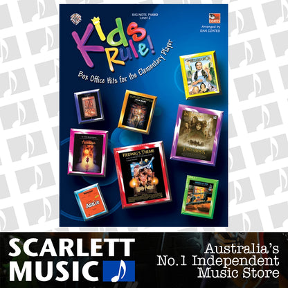 Kids Rule Box Office Hits Book 1 Big Note Piano — view 2