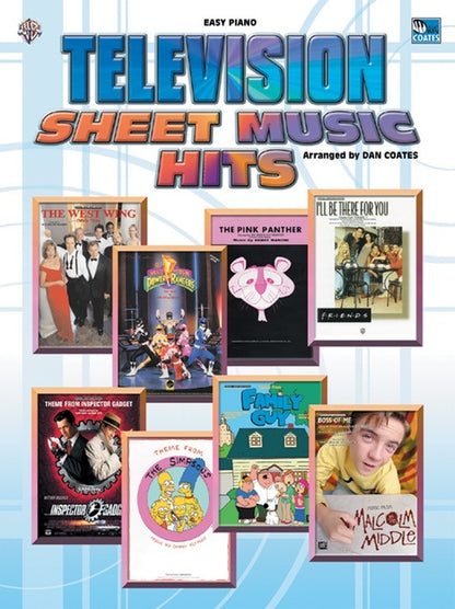 Television Sheet Music Hits EP Arr Coates for Piano