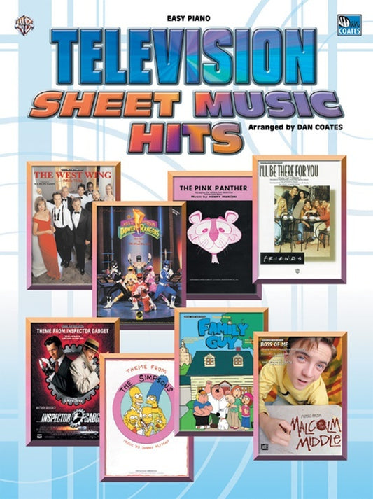 Television Sheet Music Hits EP Arr Coates for Piano