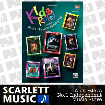 Kids Rule Box Office Hits Book 2 Big Note Piano — view 2