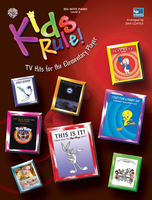 Kids Rule Tv Hits Big Note Piano