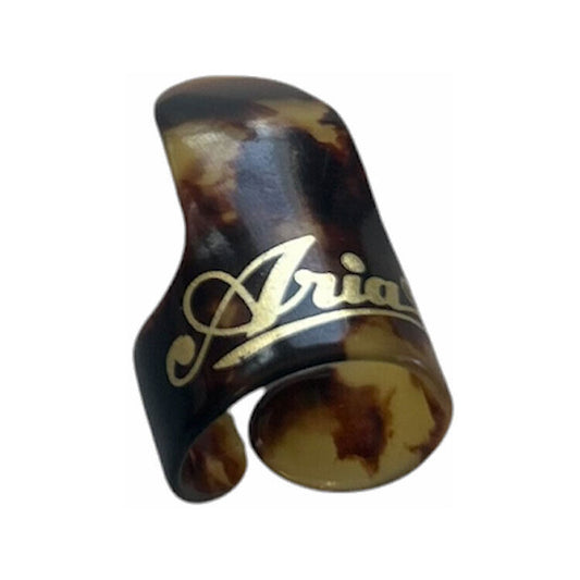 Aria Large Plastic Finger Picks - Shell Finish (12 Pack)