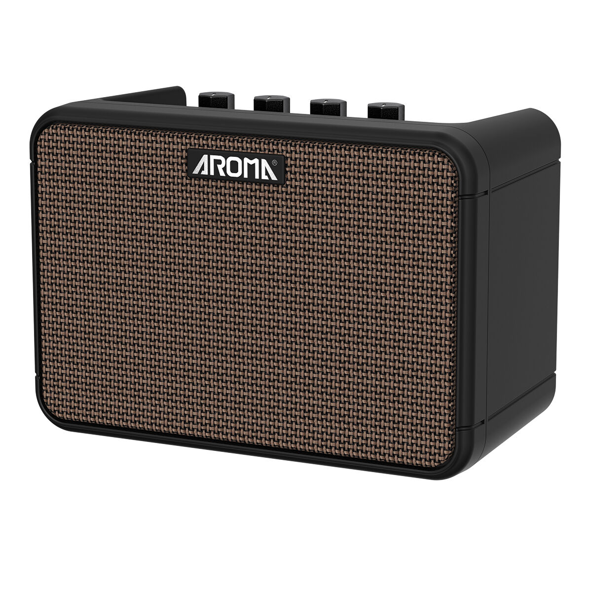 Aroma 8W Rechargeable Electric Guitar Amplifier with Drum Machine AG-10N