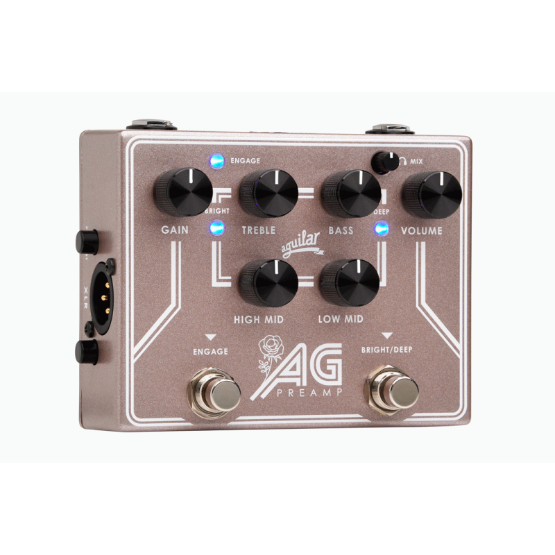Aguilar AG Preamp DI Pedal - Breast Cancer Awareness Edition — view 2