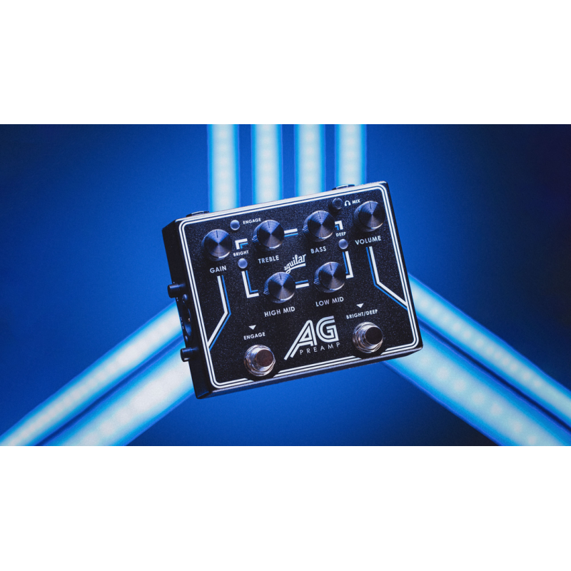 Aguilar AG Preamp DI Pedal - Analog Bass Preamp and DI — view 2