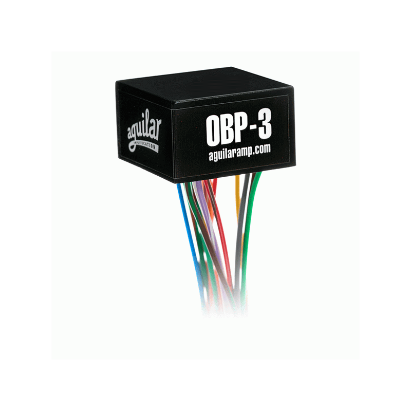 Aguilar OBP-3 3-Band Onboard Preamp with Treble, Mid, Bass Pots and Midrange Frequency Switch