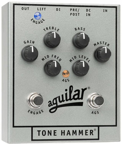 Aguilar 25th Anniversary Tone Hammer DI/Preamp Bass Guitar Pedal