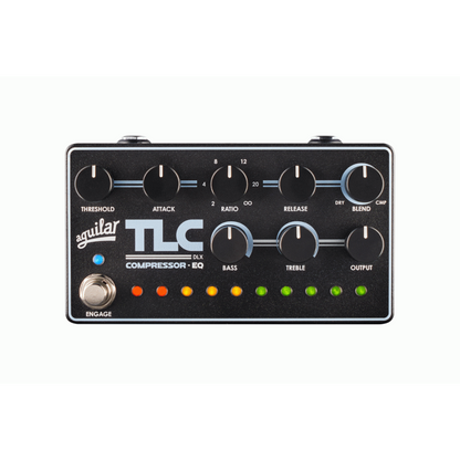 Aguilar TLC Compressor EQ DLX with Expanded Controls and Musical EQ Shaping