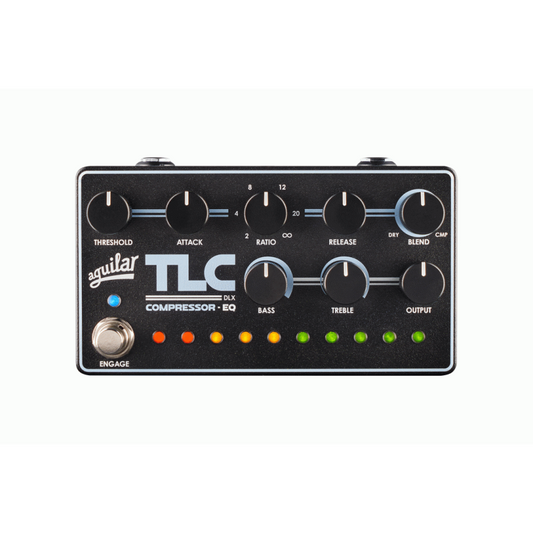 Aguilar TLC Compressor EQ DLX with Expanded Controls and Musical EQ Shaping