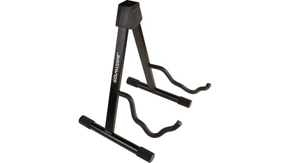 D'Addario JamStands A-Frame Guitar Stand - Holds Acoustic & Electric Guitars, Adjustable Height, Folds for Storage, Heavy-Duty Steel Frame