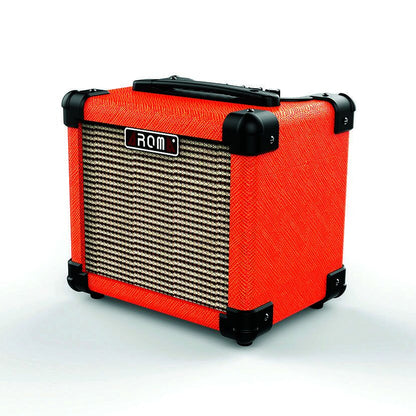 Aroma AG10OR 10W Electric Guitar Amplifier, Portable, Orange, Battery/DC Power — view 2