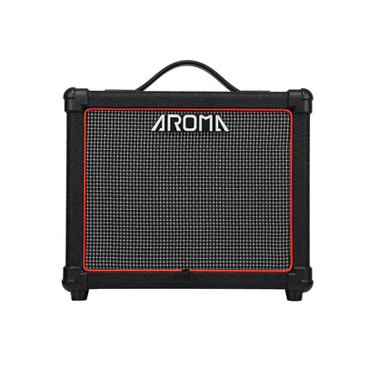 Aroma AG-20B Black 20W Electric Bass Guitar Amplifier with Bluetooth and 4-Band EQ — view 3