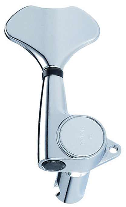 Gotoh GB707 Series Electric Bass Guitar Tuning Machines Chrome Finish 4-inline