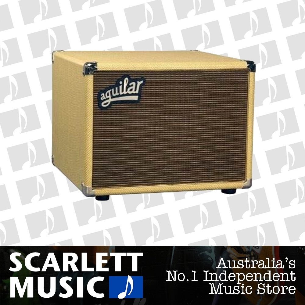 Aguilar DB112 300w 1x12 Bass Cabinet w' Tweeter Boss Tweed — view 2