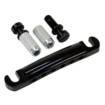 Gotoh GE101ZT Series Black Stop Tailpiece for Tune-o-matic Electric Guitars