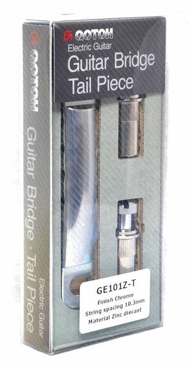 Gotoh GE101ZT Series Chrome Finish Stop Tailpiece — view 3