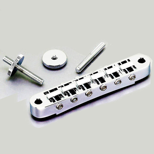 Gotoh GE103B Tune-O-Matic Electric Guitar Bridge Nashville Chrome Finish