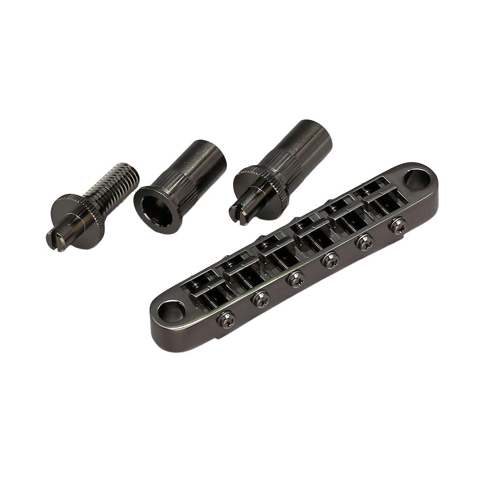 Gotoh GE103BT Tune-O-Matic Electric Guitar Bridge (Nashville) Black Finish