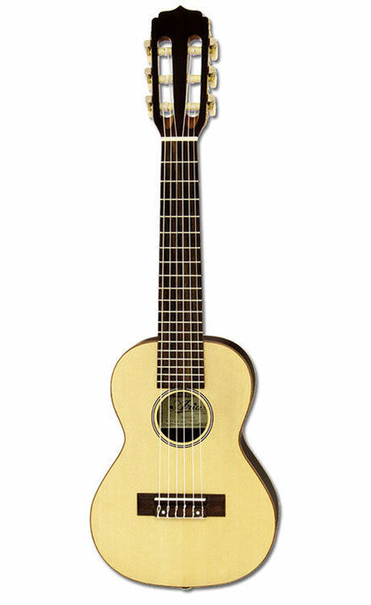 Aria G-Uke AGU160N 6-String Guitalele in Natural Spruce Semi-Gloss Finish with Carry Bag