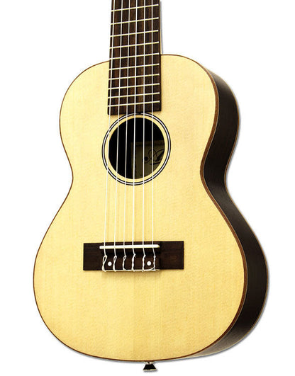 Aria G-Uke AGU160N 6-String Guitalele in Natural Spruce Semi-Gloss Finish with Carry Bag — view 3