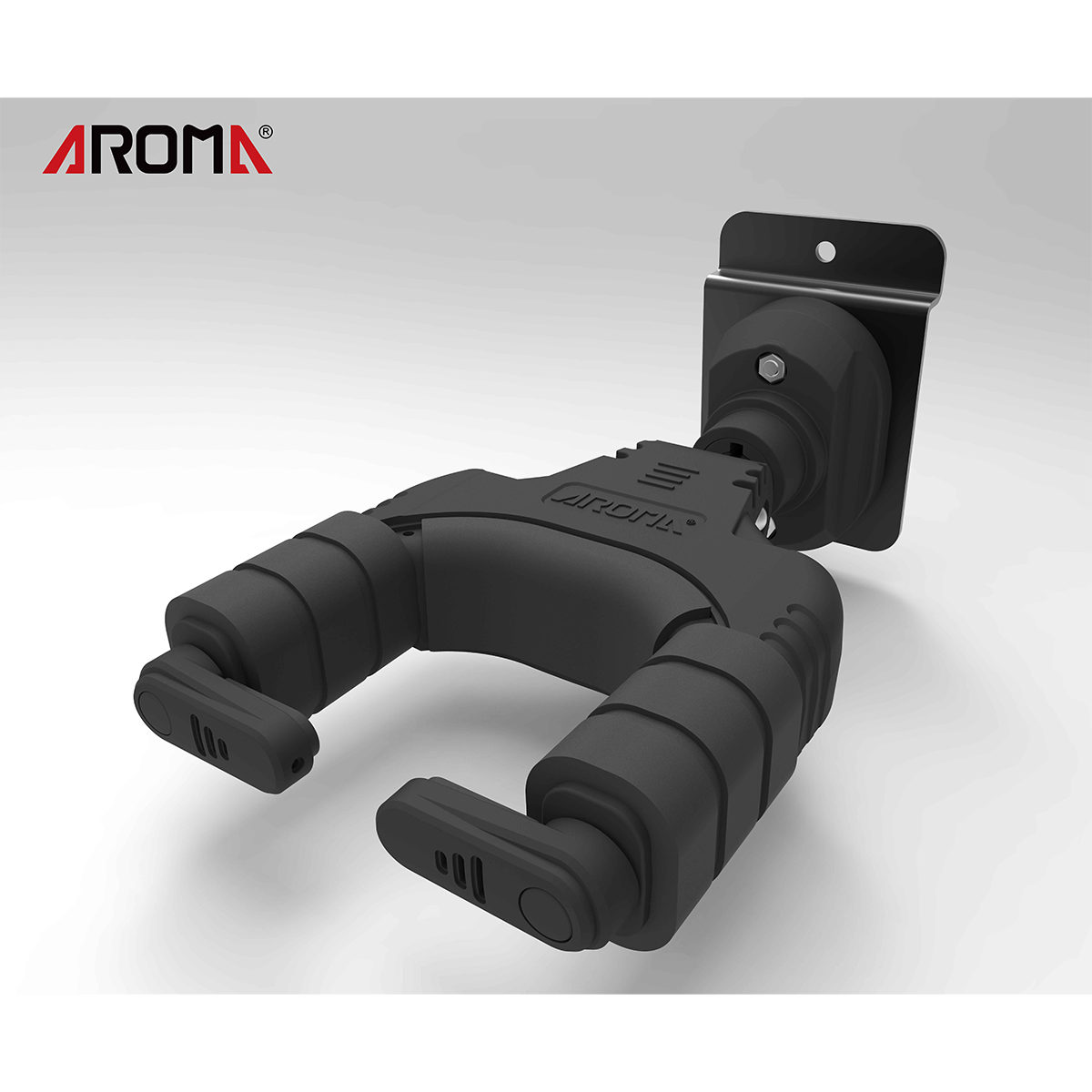 Aroma Locking Guitar Wall Hanger Slat Wall Mount AH-89S — view 2
