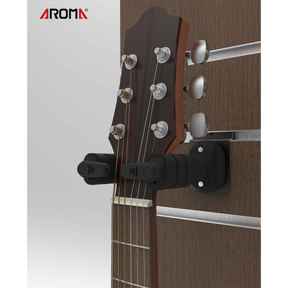 Aroma Locking Guitar Wall Hanger Slat Wall Mount AH-89S — view 3