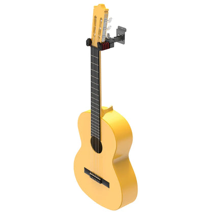 Aroma Classical Guitar Wall Hanger Multi-Angle AH-83C with Screw-in Base and Screws — view 2