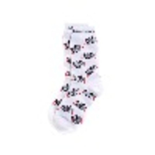 Socks Comedy Tragedy White Womens