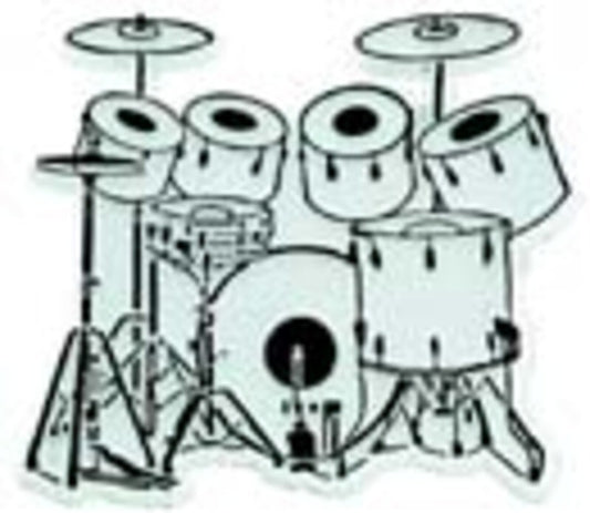 Magnet 7 Pc Drum Set