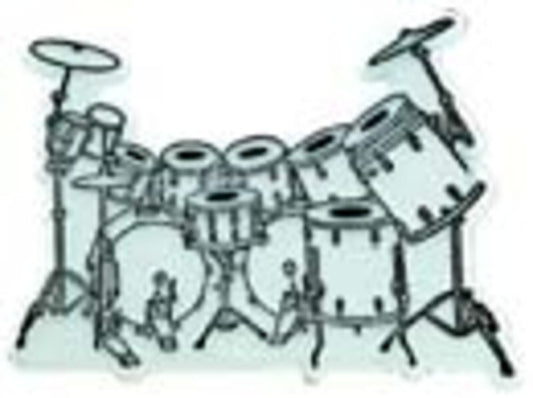 Magnet Double Bass Drum Set