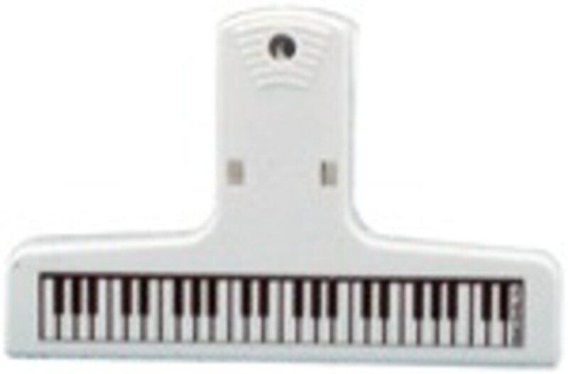 Magnetic Clip with Keyboard Design - 3 Inch Wide Plastic Clip
