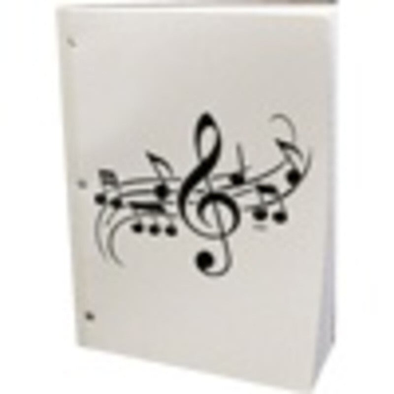Notepad Music Staff 22 x 27 cm