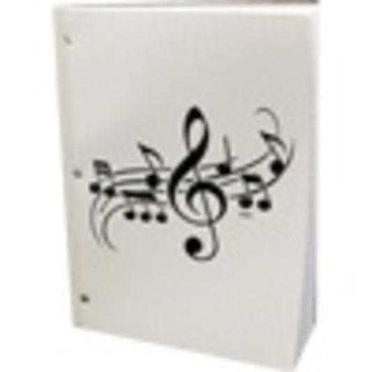 Notepad Music Staff 22 x 27 cm