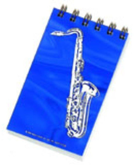 Hologram Saxophone Spiral Notebook 12.7 x 7.6cm Assorted Colors