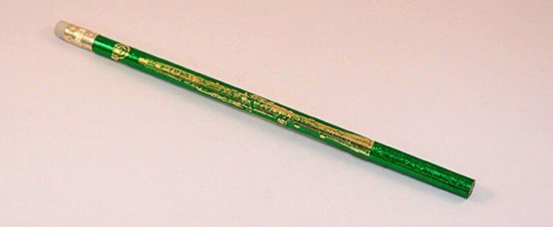 Luster Pencil Clarinet with Eraser in Assorted Colors