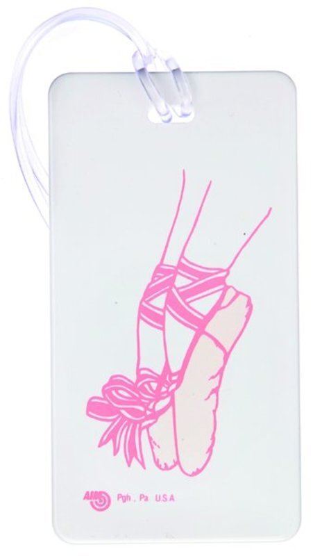 ID Tag Ballet Slippers
