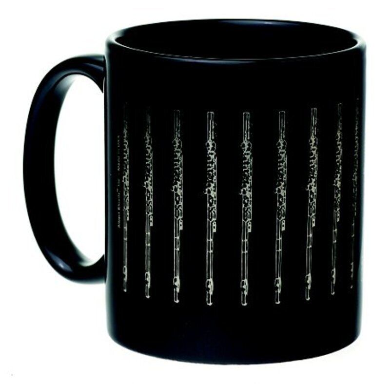 Mug Flute Black and Silver by AIM Gifts