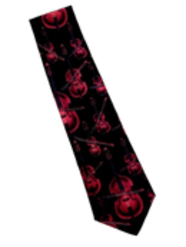 Crazy Tie Polyester String Instruments